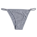 1PC Cotton Briefs Women Brazilian Panties Female Low Rise Underwear Breathable Comfort Intimates Solid Color Sexy Lingerie S-XL