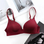 2Pcs/Set Push Up Bra Padded Bras For Women Non-wire Brassiere Sexy Lingerie Solid Color 3/4 Cup Underwear Comfort Intimates