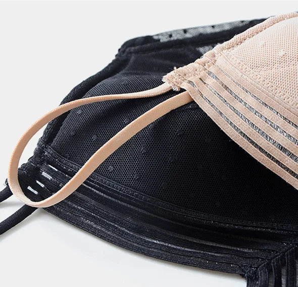 Sexy Backless Bra U-Shaped Beautiful Back Sling Underwear for Women Thin Section Seamless Brassiere Small Chest Gathered Bras
