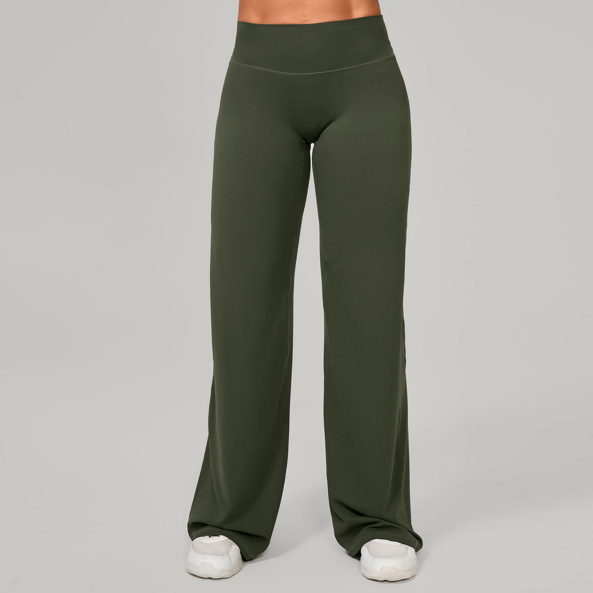 Women Straight Yoga Leg Bottoms Soft Stretchy Fabric Women's Yoga Pants GYM Sweat-Wicking Properties Running Sport Trousers
