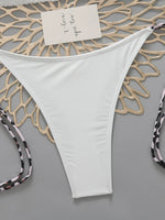 Halter Triangle String Bikinis 2026 Women Sexy Swimsuit Solid Brazilian Swimwear Female Bathers Bathing Swimming Swim Suit