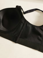 Solid Full Coverage Plus Size Women's Underwear Set Wide Panel Underwire Brassiere Large Bust Anti Sagging Lingerie