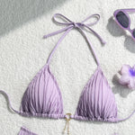 New White Sexy Bikinis Swimsuits Women's Swimwear Push Up Female Beach Swim Wear Bathing Suits Brazilian Bikini Set Pool Bather