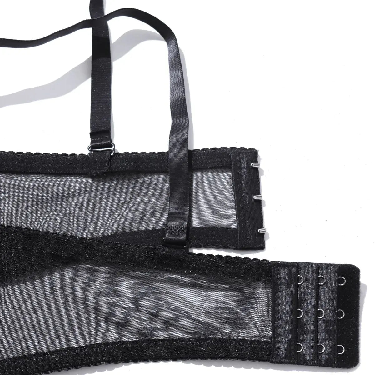 Beauwear Lady Sexy Soft PU Leather Splice Sponge Padded Molded Cup Underwire Push Up Bra Punk Style