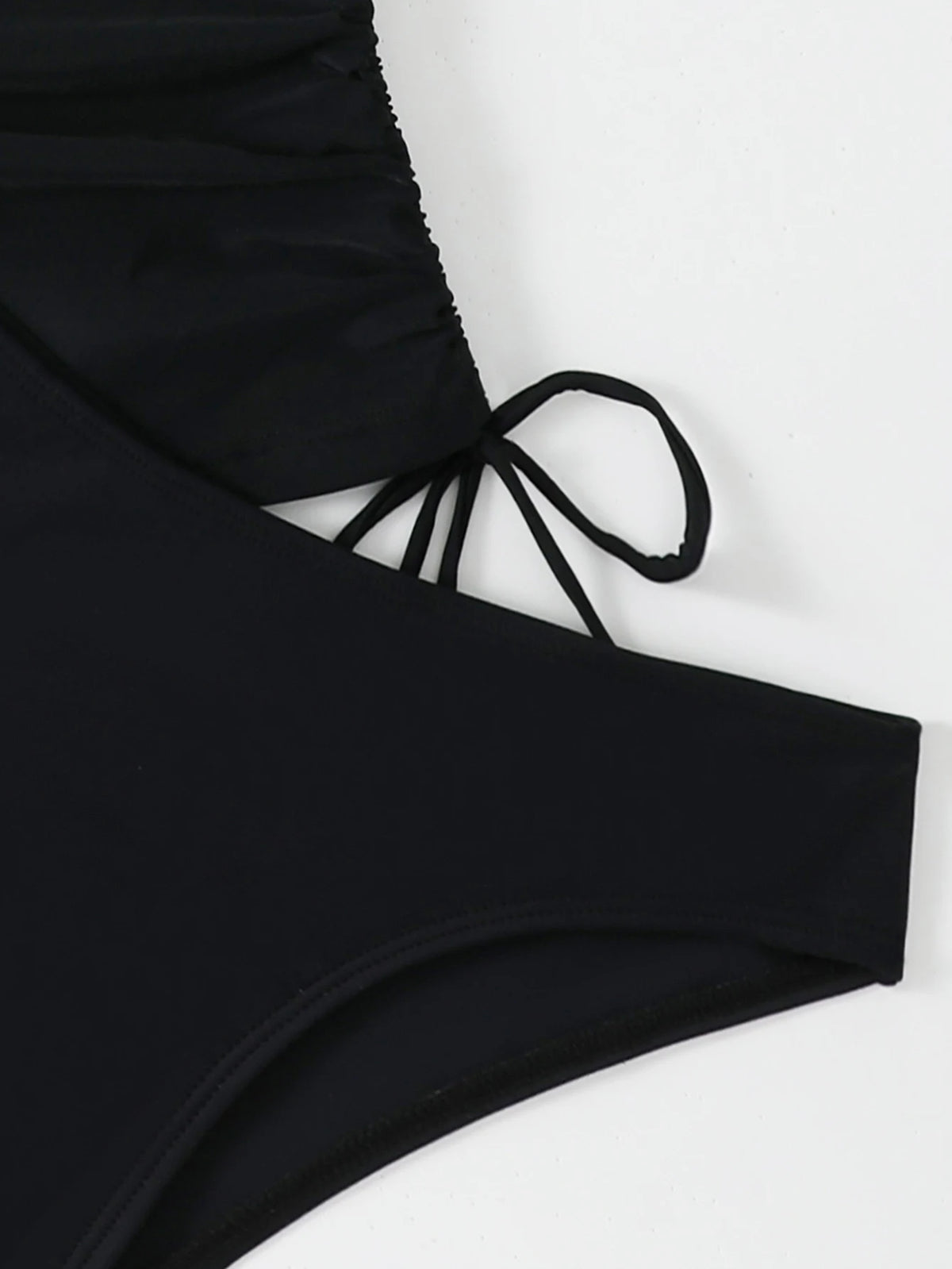 Short Sleeves Two Pieces Swimsuit Women Tankini 2026 Black Zipper Swimwear Female Beach Wear Bathers Bathing Swimming Swim Suit