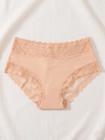 3PCS/Set Women's Sexy Lace Panties High Waist Hollow Out Briefs Breathable Underwear Female Elastic Soft Lingerie XS-XXL