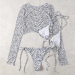 Toucheart Leopard For Women Swimsuit Items Halter Micro Bikini Top Separately Print Bathing Suit Brazilian Low Waist Beachwear