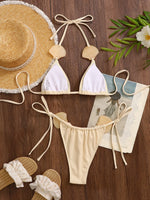2026 Sexy Bikinis Swimsuit New Women Swimwear High Cut Bathing Suit Brazilian Biquini Sexy Bikini Sets Solid Brazilian Beachwear