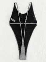 Extreme Mini Micro String Cross Backless Women Monokini Swimwear One Piece Swimsuit Female High Cut Bathing Suit Swim Beachwear