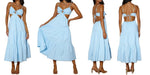 Spaghetti Strap Vacation Long Dress For Women Summer 2025 Fashion Elegant Sleeveless Backless Hollow Out Vestidos Party Dresses