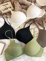 MOYISU Sexy Wireless Minimizer Bra - Seamless Backless Bralette for Large Chest, Anti Sagging Front Closure Breathable Comfort