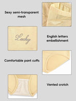 1Pcs High-waist Mesh Tummy-reducing Shaping Underwear, Women's Buttock-raising Shaping Triangle Underwear