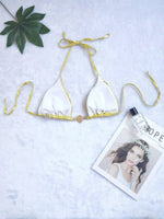Micro Bikinis New Sexy Women Swimsuit Female Push Up Swimwear Solid Geen Bikini Set Bandeau Biquini Bathing Suit Beachwear