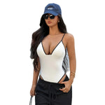 Summer women's sling yoga jumpsuit one-piece underwear