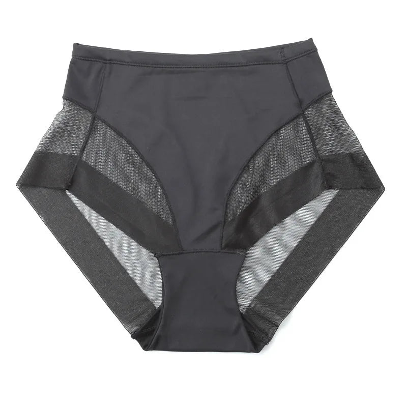 Seamless Panties Women High Rise Panty Tummy Control Briefs Butt Lifter Shapewear Sexy Lingerie Ice Silk Underwear S-3XL