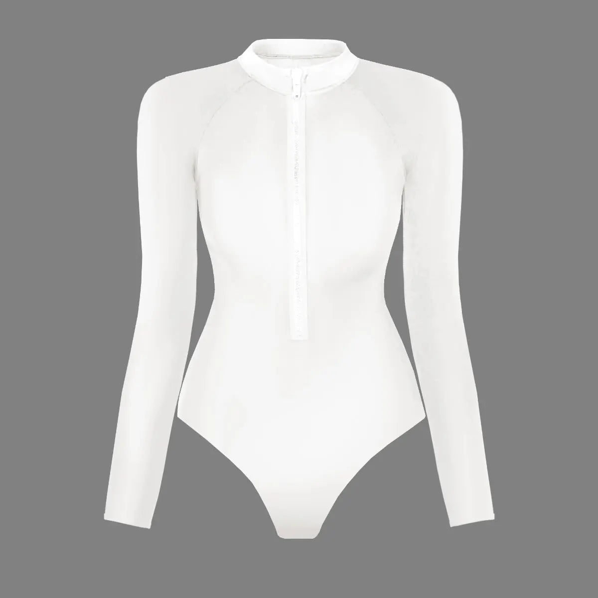 2026 Surfing Sport Swimsuit Long Sleeves Women One Piece SwimsuitSwimwear Solid Monokini Bathing Suit Tropical Bodysuit Female