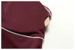 Summer Back I Shaped Sports Bra Sexy Deep V Neck Contrast Color Slimming Yoga Tank Top Outdoor Workout Fitness Gym Running Vest