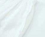 Foridol Cotton Linen White Long Pants Women Spring Summer Casual Wide Leg Pants Pantalones Elastic Waist Sash New Female Pants