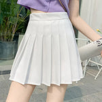 Mini Skirts Womens 2024 Summer Japanese School Pleated Skirts High Waist Kawaii Cute Pink Plaid Skirt Uniform Harajuku Jupe