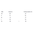 Summer for Women Sleeveless Top Clothes Solid Split Backless Women Sexy V-neck Halter Neck Crop Top
