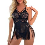Sexy Deep V Neck Tassel Mini Dress Women Spaghetti Strap Stitching Dresses Female Evening Party Club Dress Clubwear