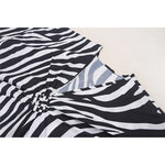 Sexy Zebra Printed V Neck Tunic Beach Cover Up Cover-ups Beach Dress Beach Wear Beachwear Beach Long Dress Female Women V4159