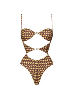 Bandeau Cut-out Swimsuit Women One Piece Swimwear With Headscarf Luxury Lady Bathing Suit Fashion Mujer Beachwear Female Outfit