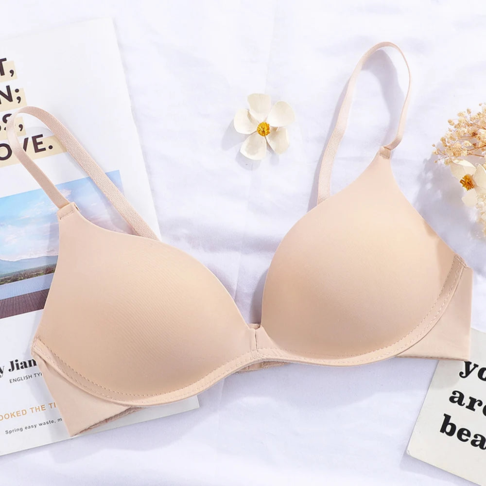 Womens Bra Wireless Gather Lingerie Sexy Bralette Underwear Development Stage Bras BH Tops Size AAA AA A B Cup