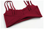 Summer Yoga Bra Women Sports Bra Running Cycling Gym Top Breathable Push Up Sports Underwear Women Fitness Workout Top Women Bra