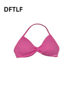 DFTLF Sports Strappy Bra Women Yoga Tank Bra Seamless High Support Fitness Workout Top Running Exercise Halter Gym Bras