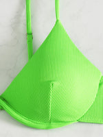 ZTVitality Solid Underwire Sexy Bikini 2025 New Arrival Biquini Padded Push Up Bandage Swimsuit Women Swimwear Summer Beachwear