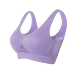 S-6XL Hollow Out Women Sport Bra Fitness Yoga Running Vest Underwear Padded Crop Tops Underwear wireless gym top bras Breathable