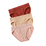 3Pcs/Set Seamless Classic Briefs Women Low Waist Panties Female Underpants Sexy Lingerie Sports Full Coverage Panty Underwear