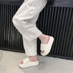 Summer Eva Chunky Platform Slippers Women Comfortable Soft Thick Bottom Sandals Woman 2025 Non Slip Beach Flip Flops Female