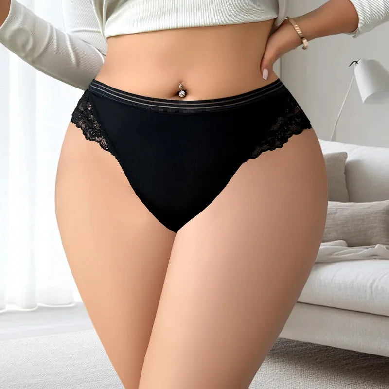 1pcs 1XL-4XL Plus Size Seamless Lady Briefs Sexy Women Panties Low Waist Breathable Comfortable Female Underpants Lingerie