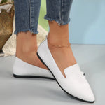 Summer Large Size 43 Women Shoes 2025 Simple Lightweight Flat Shoes Women Pointed Non Slip Soft Sole Casual Shoes Women Loafers