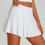 Fitness Tennis Short Skirts Women's Quick Cooling Sensation Sunscreen Pleated Skirt Outdoor UV Resistant Dance Golf Yoga Clothes