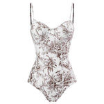 2026 New Arrival Push Up Women Bikini Set Floral Printed Ruffle Bikinis Strappy Bandage Swimwear Brazilian Biquini Bathing Suit