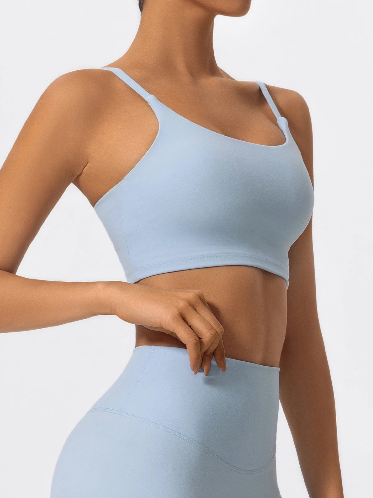 Hearuisavy Summer Ultra-Soft Fabrics Sports Bra Gym Top Women Push Up Workout Quick-Dry Yoga Top Sportswear Fitness Underwear