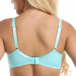 Lager Bosom Lace Perspective Bra For Womens Sexy Lingerie Underwire Embroidery FloralBralette Plus Size Brassiere Top