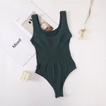 Women Non-wire Bra And Panties Set Seamless Underwear Lingerie Set Tummy Control Shapewear Slimming Thong Female Jumpsuit