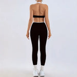 Women's Yoga Sets Fitness Sports Gym Slim Fit Hip-lifting Beautiful Back Suits Workout Casual Running Training Sets