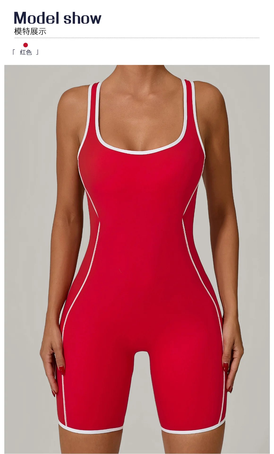Sexy Sleeveless Backless Scrunch Yoga Jumpsuit Women Black Contrast Hollow One Piece Sports Suit Tight Fitness Sports Overalls