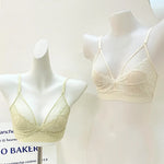 Lace Bras for Women Push Up Bra Non-wire Bralettes Solid Color Patchwork Lace Brassiere Fixed Cup Padded Underwear Sexy Lingerie