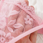 5pcs/pack Sexy Lace Women thongs Floral Elegant Sexy Lingerie Breathable Comfortable Lady g-string Multi-color Female Underwear