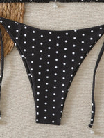 Triangle Halter Thong Bikinis 2026 Women Sexy Swimsuit Dot String Swimwear Female Bathers Bathing Swimming Swim Suit Beachwear