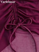 Sexy With Skirt Halter Deep V Neck Women Swimwear One Piece Swimsuit Female High Leg Cut Backless Bather Bathing Suit Swim V8112