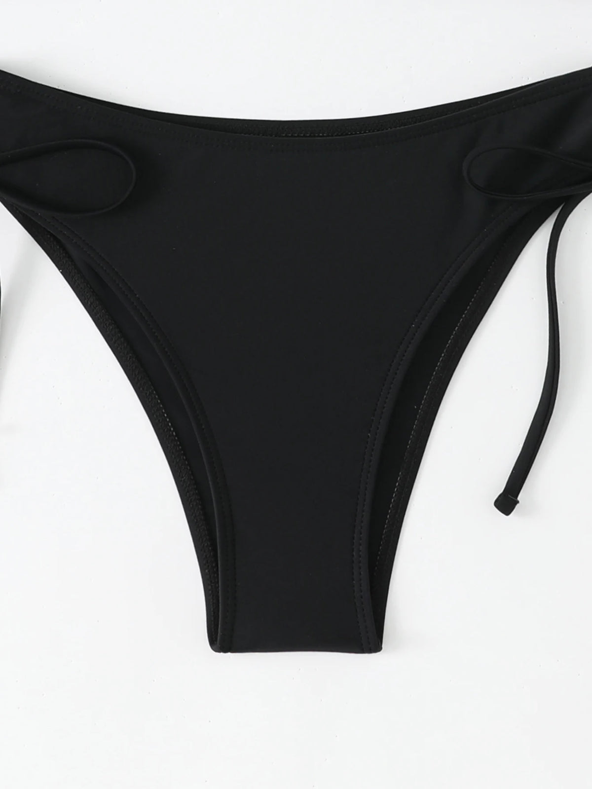 Halter Bandeau Bikinis 2026 Women Sexy Swimsuit Solid Padded High Waist Swimwear Female Bathers Bathing Swimming Swim Suit