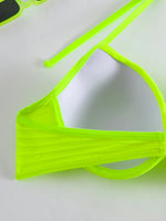 Sexy Push Up Bikini 2025 Women Swimsuit Two Piece Swimwear Female Thong Bikinis Set White Swim Bathing Suits Brazilian Biquini