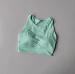 All-in-one Shock-proof Compact Sports Vest Running Breathable Full-cup Yoga Vest Gym Clothing Summer New Fitness Bra